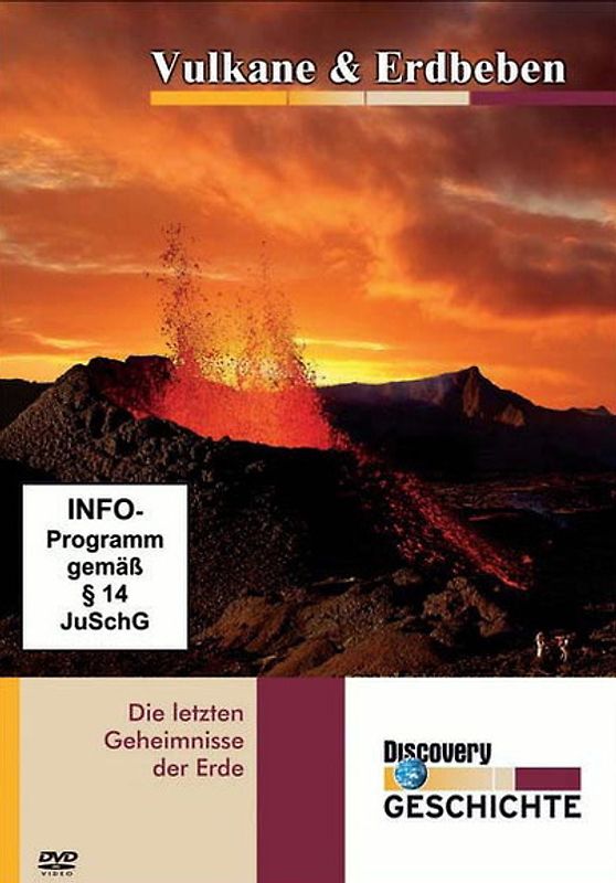 Discovery Geschichte: Vulkane & Erdbeben DVD