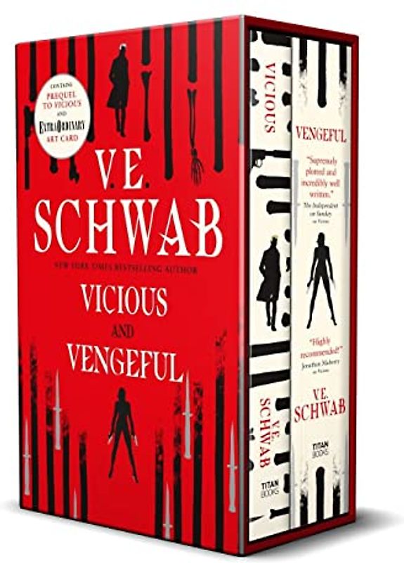 Vicious and Vengeful Slipcase: V.E. Schwab