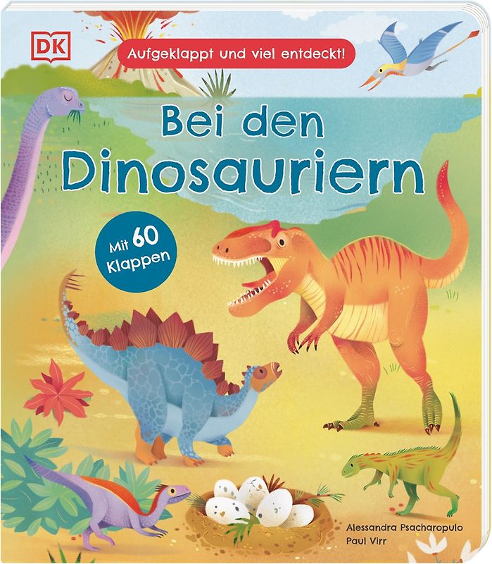 Aufgeklappt und viel entdeckt! Bei den Dinosauriern