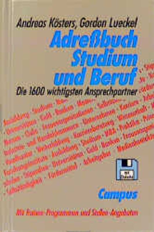 Adreßbuch Studium und Beruf