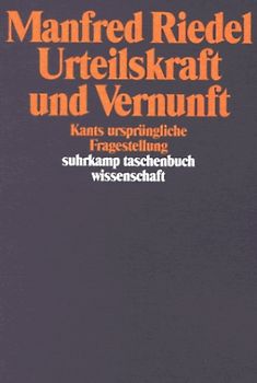 Urteilskraft und Vernunft