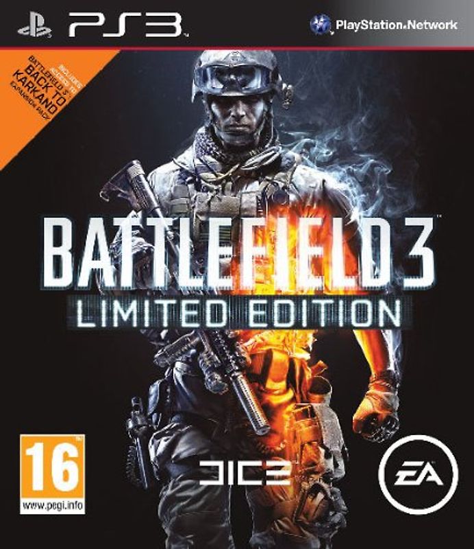 Battlefield 3 [Limited Edition, Internationale Version] PlayStation 3