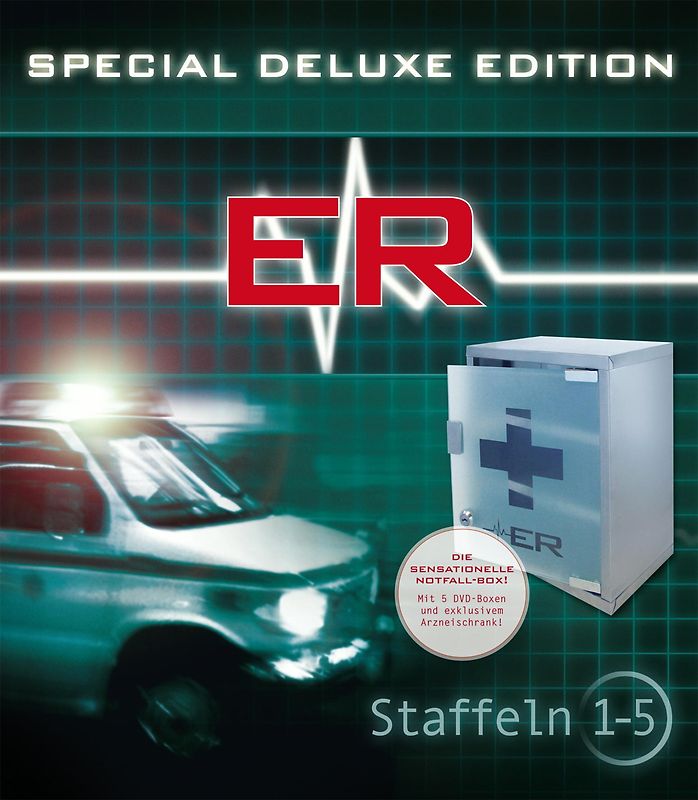 Emergency Room Superbox Staffel 1-5 (Medizinschrank) DVD