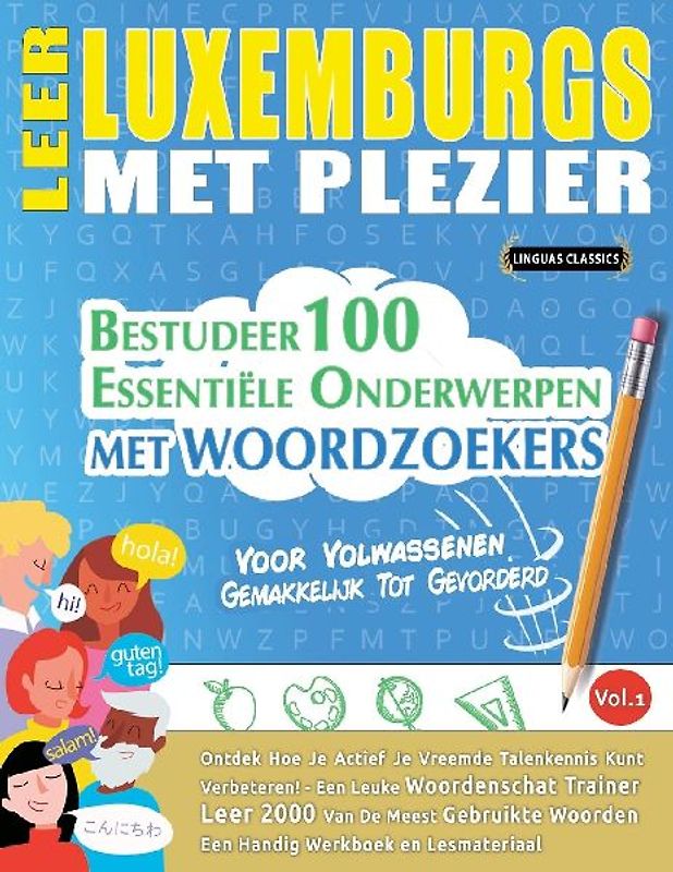 LEER LUXEMBURGS MET PLEZIER - VOOR VOLWASSENEN