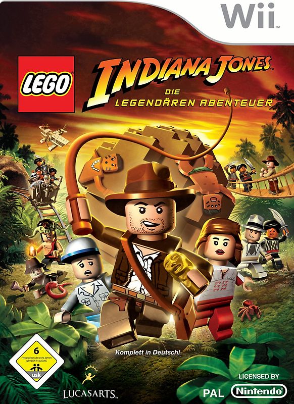 LEGO Indiana Jones - Die legendären Abenteuer Nintendo Wii