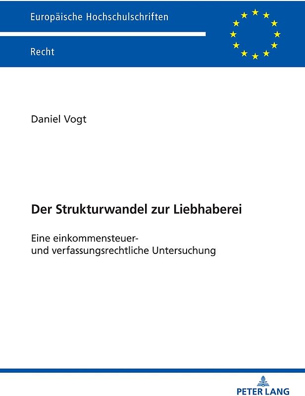 Der Strukturwandel zur Liebhaberei