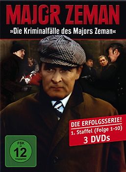 Major Zeman - Die Kriminalfälle des Majors Zeman - 1. Staffel ( 3er Digipack ) [3 DVDs] DVD