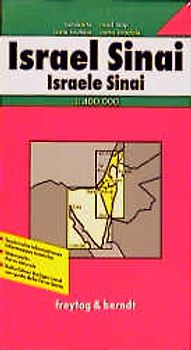 Israel - Sinai. 1:400000 - 1:1 Mill.
