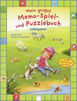 Mein großes Memo-Spiel- und Puzzlebuch. Lieblingstiere