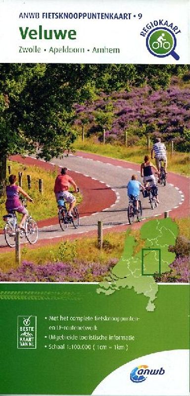 Veluwe (Zwolle / Apeldoorn / Arnhem) 1:100 000