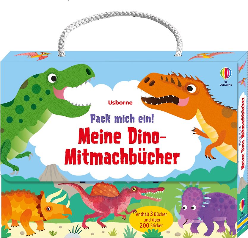 Pack mich ein! Meine Dino-Mitmachbücher