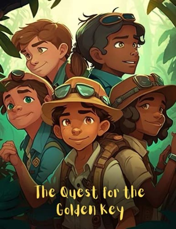 The Quest for the Golden Key: A Magical Adventure for Kids, Short Stories for kids about Courage and bravery I A Motivational Book For kids I Gift for kids