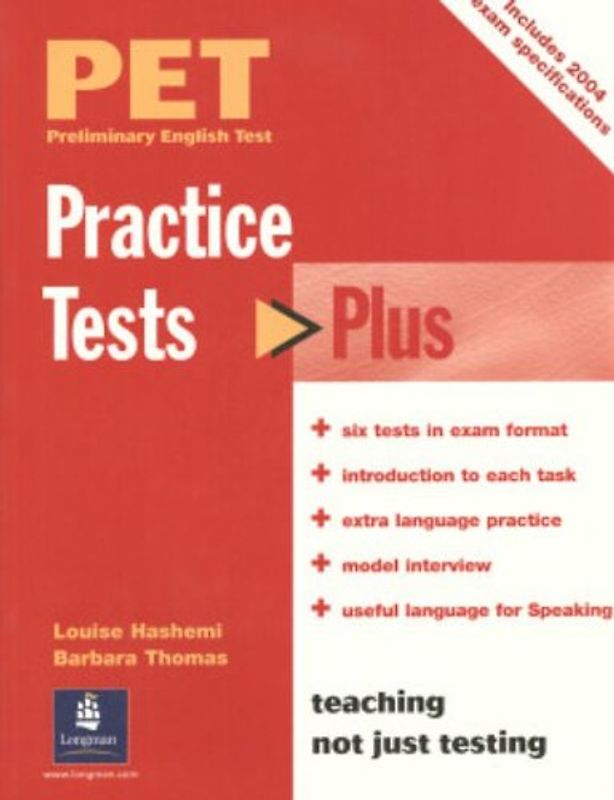 PET Practice Tests Plus - Hashemi, Louise