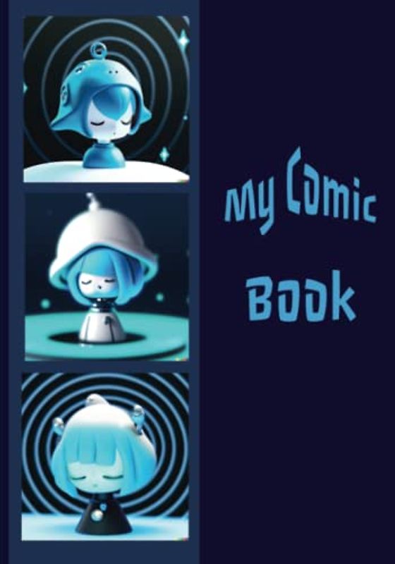 My Comic Book: Create your own Anime comic. Blank Anime/Manga sketchbook with templates, 7x10 inches, Secure binding and quality paper