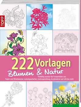 222 Vorlagen Blumen und Natur