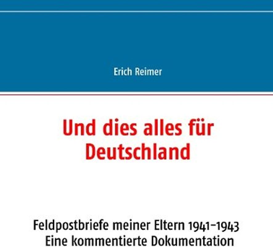 Und dies alles für Deutschland