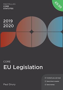 Core EU Legislation 2019-20