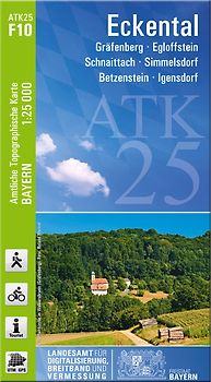 ATK25-F10 Eckental (Amtliche Topographische Karte 1:25000)