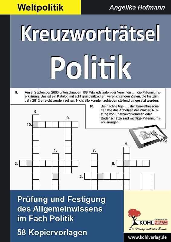 Kreuzworträtsel Politik / Weltpolitik