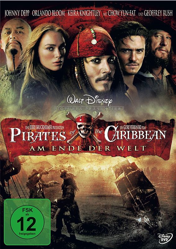 Pirates of the Caribbean: Am Ende der Welt DVD