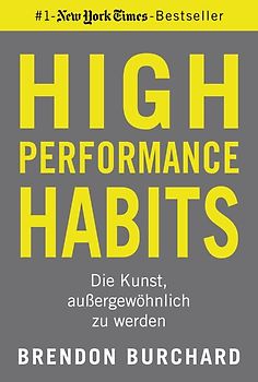 High Performance Habits