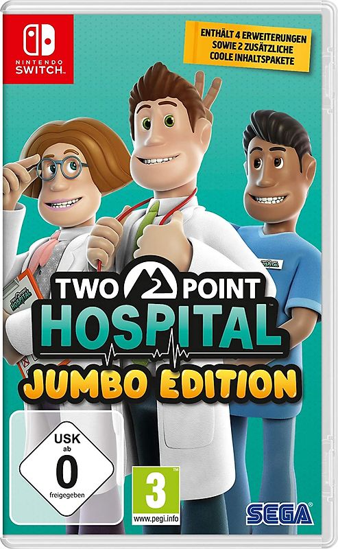 Two Point Hospital: Jumbo Edition Nintendo Switch