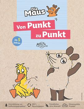 Die Maus: Von Punkt zu Punkt. Für Kinder ab 5 Jahren