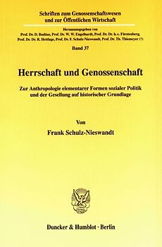 Herrschaft und Genossenschaft.