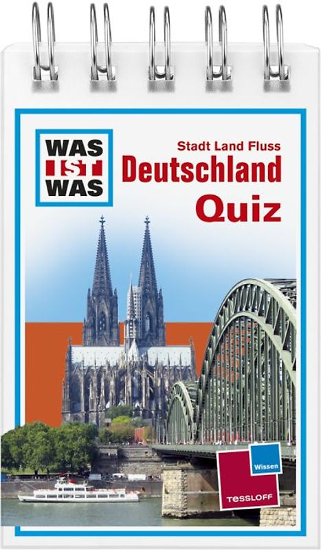 Was ist was Quizblock: Stadt - Land - Fluss Deutschland