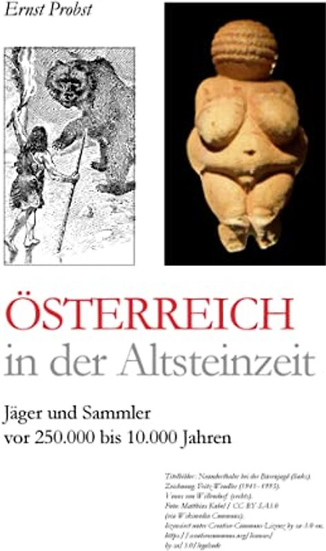 Österreich in der Altsteinzeit: Jäger und Sammler vor 250.000 bis 10.000 Jahren (Bücher von Ernst Probst über die Steinzeit)