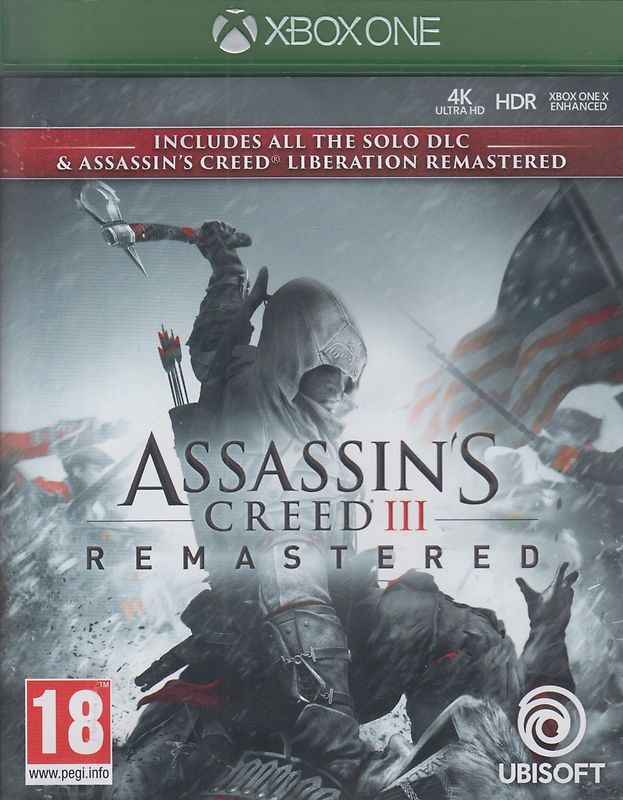 Assassin's Creed III Remastered [EU Import] Xbox One