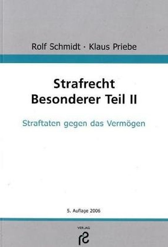 Strafrecht. Besonderer Teil II