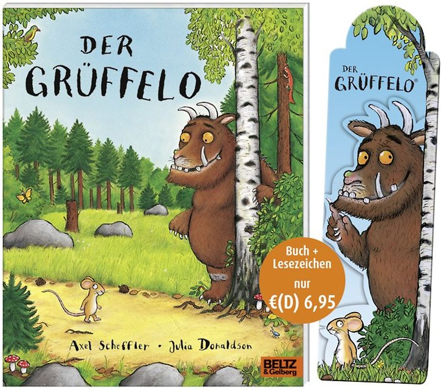 Der Grüffelo – Buch mit Magnetlesezeichen