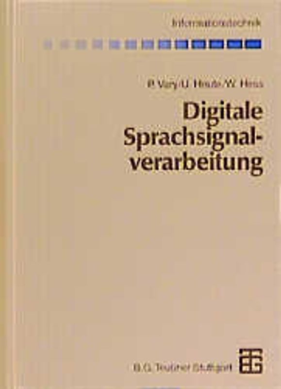 Digitale Sprachsignalverarbeitung