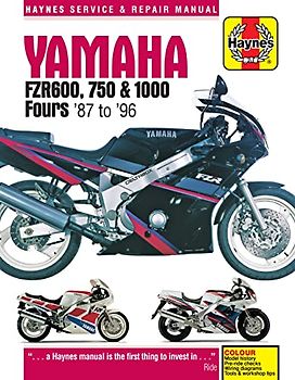 Yamaha FZR600, 750 & 1000 Fours (87 - 96) Haynes Repair Manual