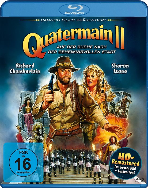 Quatermain - Auf der Suche nach der geheimnisvollen Stadt Blu-ray Disc