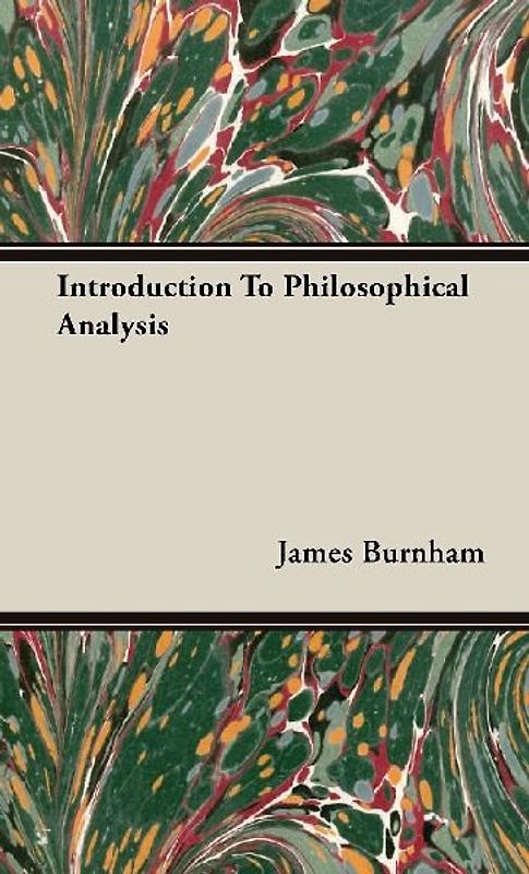 Introduction To Philosophical Analysis