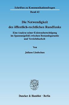 Die Notwendigkeit des öffentlich-rechtlichen Rundfunks.