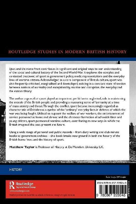 Sport and the Home Front