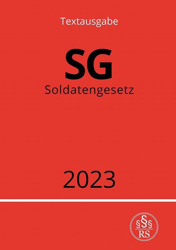 Soldatengesetz - SG 2023