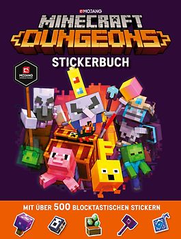 Minecraft Dungeons Stickerbuch