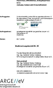 Passivhaus, Effizienzhaus, Energiesparhaus & Co