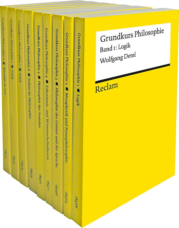 Grundkurs Philosophie. Neun Bände eingeschweißt