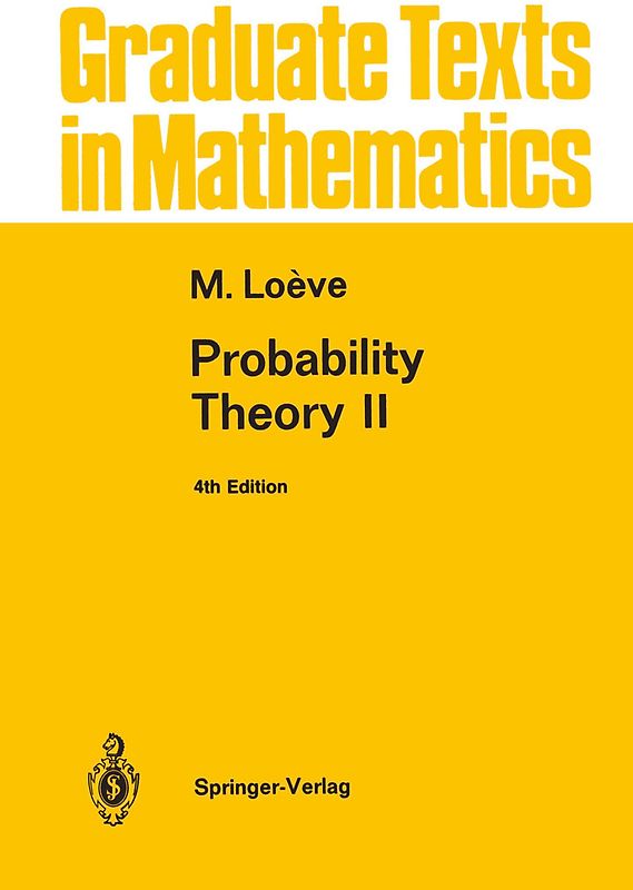 Probability Theory II
