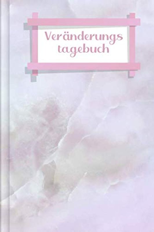 Veränderungstagebuch: Zum Ausfüllen - werde der Mensch, der DU sein möchtest mittels Selbstreflektion & Motivationssammlungen | Motiv: rosa Quartz