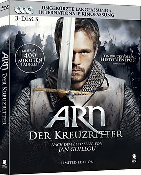 Arn - Der Kreuzritter [+ Kinofassung, 3 Discs] Blu-ray Disc