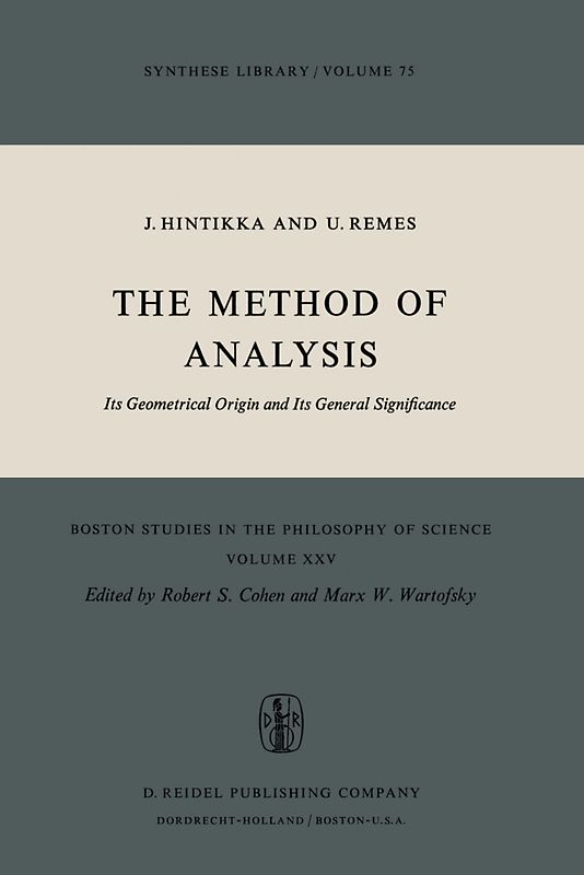 The Method of Analysis