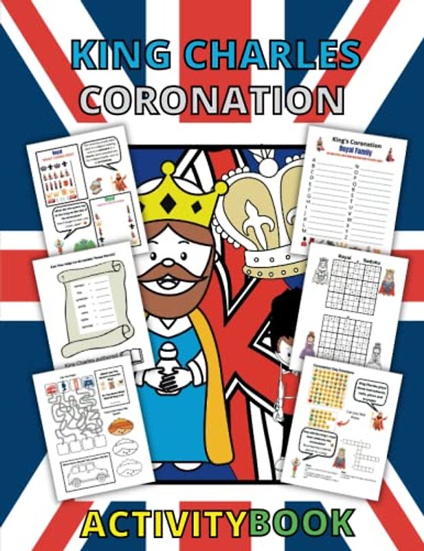 King Charles Coronation: Celebrate The Special Occasion With This Royal Family Activity & Puzzle Book