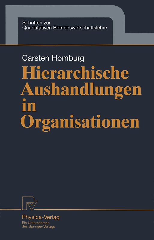 Hierarchische Aushandlungen in Organisationen