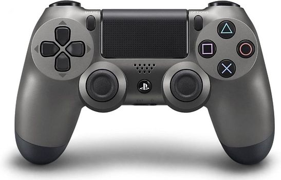 Manette sans fil Sony PS4 DualShock 4 noire métallique